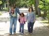 Candice Eseme - on a stroll in the Company Gardens with her family